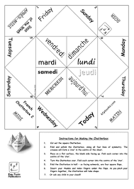 Image Result For Chatterbox Game Template In French French Greetings Teaching Spanish Spanish Greetings