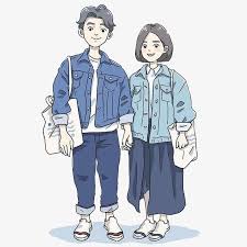 Male And Female Clothing With Denim Jacket À¸ à¸²à¸žà¸›à¸£à¸°à¸à¸­à¸š À¸ à¸²à¸žà¸§à¸²à¸” À¸ªà¸­à¸™à¸§à¸²à¸”à¸£ À¸› Jeans icons set, cartoon style. www pinterest co kr