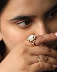 Selena Vermeil Moonstone Ring 10