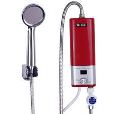 Tankless Electric Instant Hot Water Heater Bathroom Portable Shower System 240v Portable Shower Shower Systems Hot Water Heater