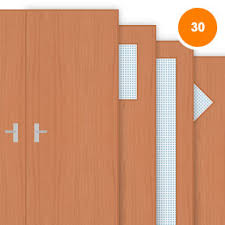 The difference between a custom and premium grade doors is the veneer grade, adopted from hpva panel veneer grading tables, and veneer assembly. Cherry Veneer Double 30 Minute Fire Doors Fd30
