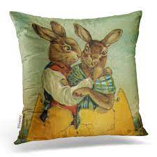 With a history of candy making going all the way back to 1920. Buy Emvency Square 18x18 Inches Decorative Pillowcase Two Rabbits In The Giant Easter Egg Vintage Retro Style Polyester Decor Throw Pillow Cover With Hidden Zipper For Bedroom Sofa Online At Low Prices