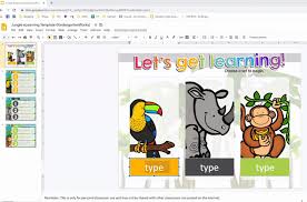 Students will learn how to copy and paste using a word processor. Free Easy To Navigate Elearning Template For Kindergarten Kindergartenworks