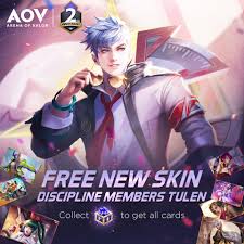 Kegunaan gem di aov | arena of valor indonesia. Free New Skin Discipline Members Garena Aov Indonesia Facebook