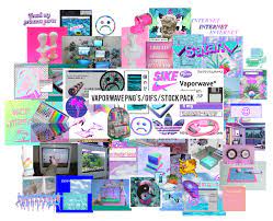 21 Free Aesthetic Png Packs Vaporwave Wallpaper Vaporwave Aesthetic Stickers