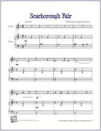 4.4 out of 5 stars 197. Scarborough Fair Free Violin Sheet Music Digital Print