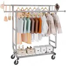 TigerParty Double Rod Clothes Rack