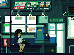 Japan Comes To Life In Retro Style Gifs Pixel Art Games Pixel Art Pixel Animation