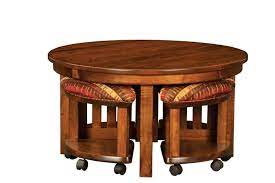 This mission style coffee table and stool set can be used as a coffee table with the table top down or use the hydraulic lift to extend the table height to. Pin On Home