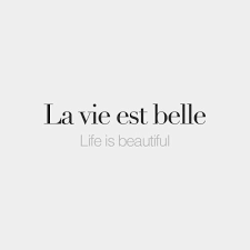 So, so many compliments every where i go. La Vie Est Belle Life Is Beautiful Best Quotes Text Bestquotes