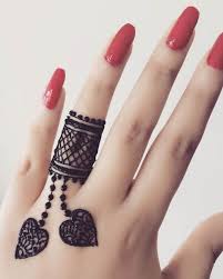 A special partylatest mehndi designs for kids 19 #77 alphabet initials cute . Henna Heart Tattoo Designs For Valentine S Day K4 Fashion