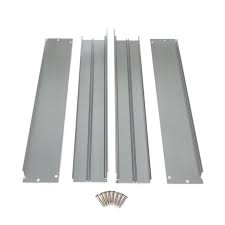 Components include main beams, cross tees, wall molding, and hanger wire. Surface Mount Kit For 24 X 48 Led Panel Light Aspectled