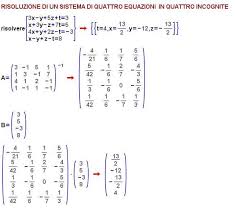 1 matrici associate a un sistema. Sistemi