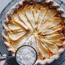 Pear Custard Pie Recipe Pear Pie Pear Pie Recipe Pear Dessert Recipes