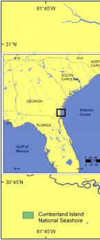 U S Geological Survey Open File Report 2004 1196 Coastal Vulnerability Assessment Of Cumberland Island National Seashore Cuis To Sea Level Rise Figure 1