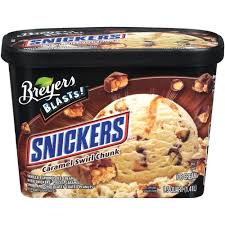 Breyers Light Ice Cream Snickers 48 Oz Walmart Com Snickers Ice Cream Gluten Free Ice Cream Breyers Ice Cream
