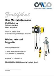 Hiermit bescheinigen wir, dass max mustermann an der. Schulungen Training Cmco