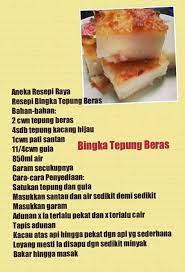 Resepi apam tepung menggunakan tepung goreng resepi ikan siakap 3rasa menggunakan tepung kentucky original. Bingka Tepung Beras Asian Desserts Traditional Cakes Food