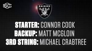 raiders qb depth chart for todays wild card game scoopnest