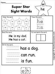 Pin On Phonics Sight Words Blending Worksheets