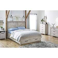 Rated 4.2 out of 5 stars. Better Homes Gardens Modern Farmhouse 6 Drawer Dresser Rustic White Finish Walmart Com Farmhouse Bedroom Set Home Platform Bed With Storage