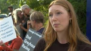 Protest held as Oxford Stadium greyhound racing returns