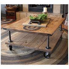 Steve silver hailee cocktail table ha150c. Farmhouse Industrial Coffee Table Industrial Iron And Wood Etsy Coffee Table Farmhouse Farmhouse Industrial Coffee Table Coffee Table Wood