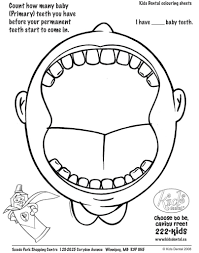 Free printable coloring pages from the net. Teeth Coloring Pages Preschool Coloring Home