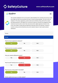 It acts as a questionnaire that is answered by the customer so that you can easily analyze their. Customer Satisfaction Survey Template Free Download Safetyculture