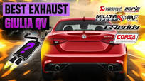 Alfa Romeo Giulia QV Exhaust Sound 🔥 Akrapovic,Stock,Straight  Pipe,Upgrade,Milltek,Ragazzon,Mods+