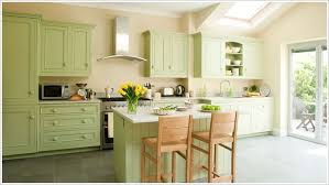 10 Refreshing Kitchen Designs That Will Leave You Inspired Green Kitchen Cabinets Kitchen Inspiration Design Apple Green Kitchen