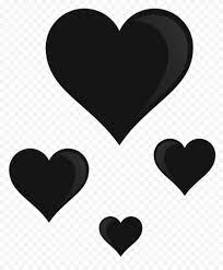 Hd Group Of Black Floating Hearts Png In 2021 Hd Group Love Png Floating