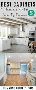Use These Cabinets To Increase Rental Property Revenue Rental Property Investment Property Remodel Rental Kitchen