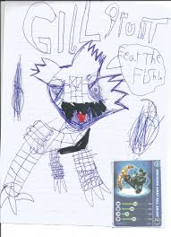 All skylanders superchargers coloring pages, including this dive clops coloring page are free. Skylanders Gill Grunt Coloring Pages