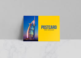 Free postcard mockup set to present your design with a realistic look. Free Greetings Card Postcard Mockup Psd Good Mockups