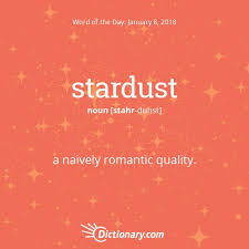 Stardust Unusual Words Weird Words Interesting English Words