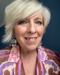 Lovely to see @siannyevs at Mumbles Art Collective exhibition, wearing her  pewter earrings well #gillclement #pewter #madeinwales #bespokejewellery  #handmadejewellery