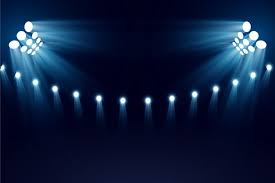 Bright Stadium Lights Stadium Lighting Lights Vector Photo