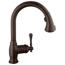 Sore place your old faucets with the high design and innovative best oil rubbed bronze kitchen faucets. Single Handle Pull Down Kitchen Faucet Dual Spray 1 75 Gpm