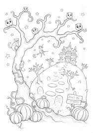 Dessine les coloriages halloween qui fait peur de dessin et coloriage en ligne pour enfants. Coloriages A Imprimer Gratuitement