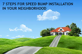 Markings are made, old asphalt is excavated and new asphalt is laid down. 7 Steps For Speed Bump Installations In Your Neighborhood Acplm