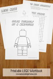 There are over 180 distinct colors in the lego rainbow and they're all here. Printable Lego Workbook Kids Coloring And Activity Sheets