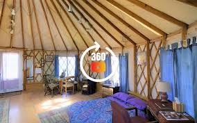 Santa fe in otavalo'da bar ve teras bulunmaktadır. Enchanted Llama Yurt Virtual Tour Klapty