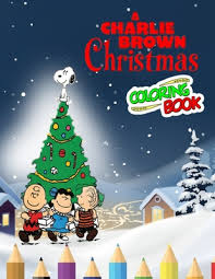Charlie brown christmas sale coloring page. A Charlie Brown Christmas Coloring Book Get A Charlie Brown Christmas Full Of Coloring Assets You