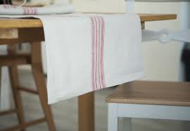 Rough Linen Farmhouse Table Runner Linen Table Runner With Red Stripes Easter Decor Linen Table Runner Farmhouse Table Runners Rough Linen