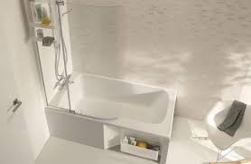 Garniture de robinet mural à trois poignées avec robinet de dérivation et douchette pour baignoire sur pattes kingston. Rangements Autour De La Baignoire Espace Aubade