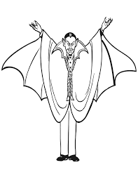 Dracula is very charismatic and funny to his guests and people dear. Dracula Coloring Pages Coloring Home