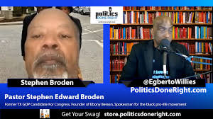 Conversation w/Black Right-Wing Pastor Stephen Broden who thinks Democrats  are duping Black people