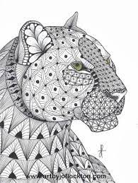 Check spelling or type a new query. Tangled Leopard Animal Coloring Pages Animal Zentangle Coloring Pages