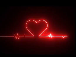 Animated Red Heartbeat Youtube Love Background Images Light Background Images New Background Images